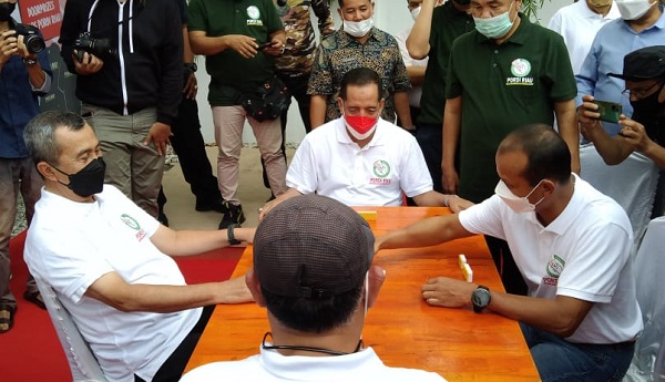 Buka Open Turnamen Domino, Gubri Berharap Cabor Domino Menjadi Andalan